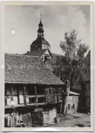 Pyritz, Alter Winkel, St. Mauritiusturm