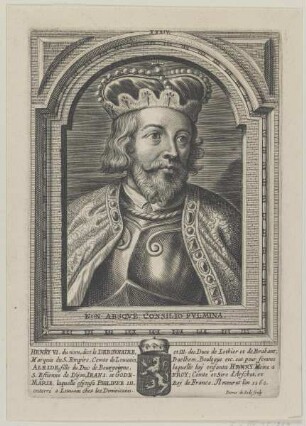 Bildnis des Henry III. de Brabant