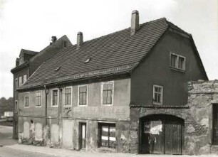 Meißen-Vorbrücke, Zscheilaer Straße 5. Ehemaliger Gasthof "Goldener Adler" (Wohnhaus) (1851/1900)
