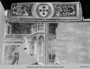 Raumausmalung mit sakralen und profanen Szenen : Szenen mit profanem oder moralisierend religiösem Inhalt : Aristoteles und Phyllis