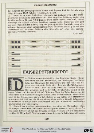 Musikinstrumente