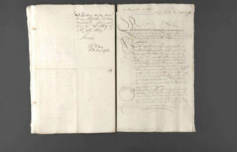Differenzen zwischen Markgraf Albrecht II. von Brandenburg-Ansbach und Markgraf Christian Ernst von Brandenburg-Bayreuth bezüglich des Kreisausschreibamts und seiner Präzedenz.
