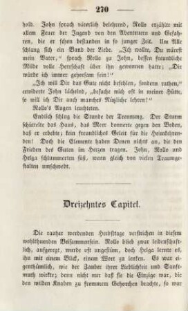 Dreizehntes Capitel