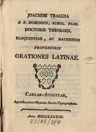 Orationes latinae