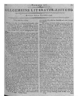 Allgemeines und auf reine Erfahrungsgrundsätze gebautes Magazin für Jäger und Jagdfreunde. Graz: Kienreich 1794