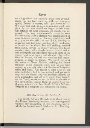 The battle of Agagia