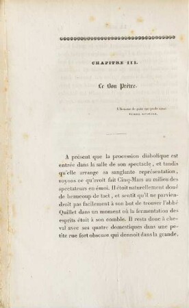Chapitre III. Le Bon Prêtre