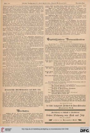Ergebniß unseres Preisausschreibens vom April 1891