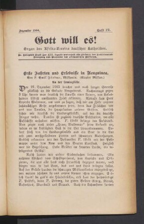 Dezember 1904. N°. 12