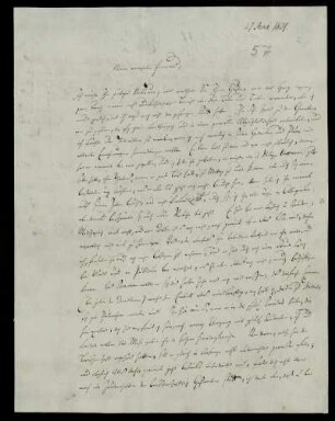 Nr. 57: Brief von Karl Otfried Müller an August Böckh, Göttingen, 27.5.1831
