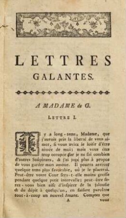Le Philosophe Amoureux : En Forme Des Lettrès