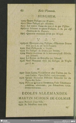 Ecoles Allemandes