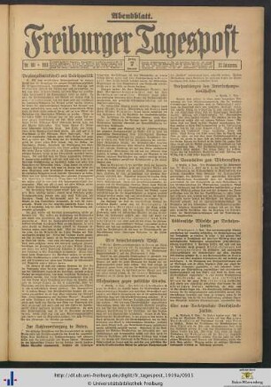 07.11.1919 (Abendblatt)