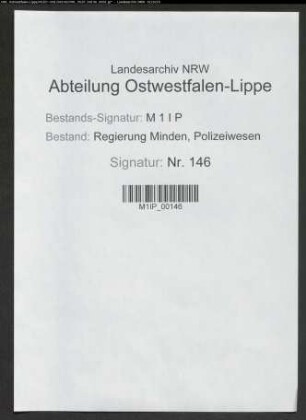Prüfung und Aufhebung veralteter Polizeiverordnungen in der Stadt Herford