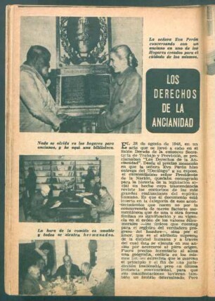 Los derechos de la ancianidad