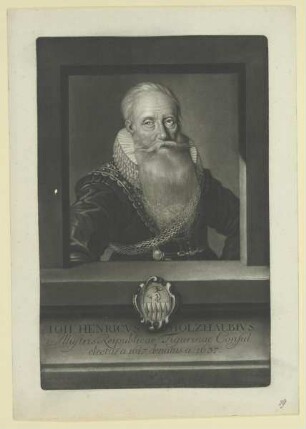 Bildnis des Ioh. Henricvs Holzhalbivs