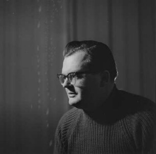 Porträt des Kammersängers Günther Leib