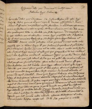 178r-181v, Responsio data per Dominum Sanctissimum Oratoribus Regis Bohemia