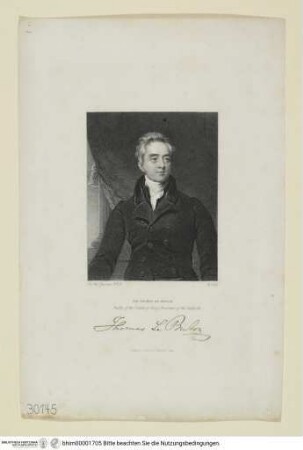 Porträtserie bedeutender englischer Persönlichkeiten, Porträt des Sir Thomas Le Breton