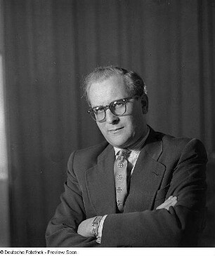 Porträt Clemens Dillner (1925-1995; 1. Konzertmeister Staatskapelle Dresden)
