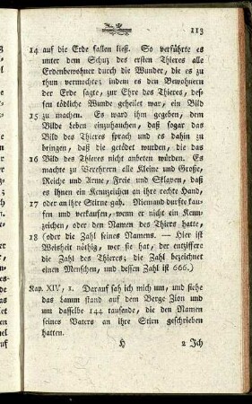 Kap. XIV.