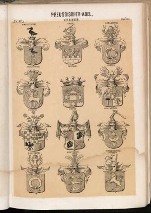 Taf. 193. Gosdziewski. - Gosk. - Goslawski. - Goslinowski. - Gosslar. - Gössel. - Gossler. - Gossow. - Gostkowski. - Görtzke. - Goscicki. - Gostkowski. - Gostomski. - Gostynski. - Gotartowski