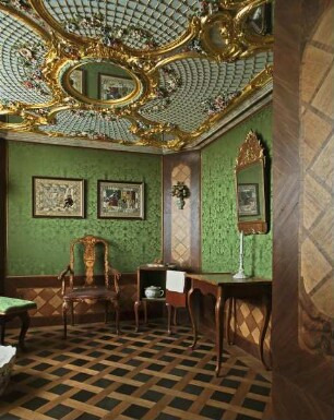 Schloss Ruhental & Rundāle pils — Appartement der Herzogin (Westflügel) — Toilettenzimmer der Herzogin