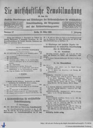 Nr. 57, 10. März 1919