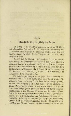 XIV. Staatsforstprüfung im Königreich Sachsen