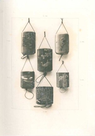 [Six Inro. (Nos. 166, 455, 653, 688, 783, 784)]