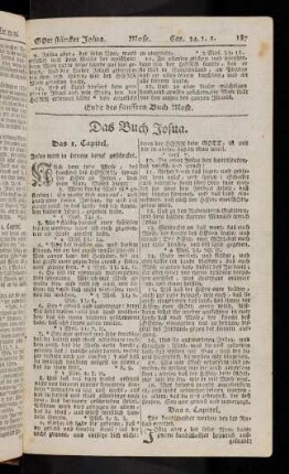 187-209, 6. Das Buch Josua