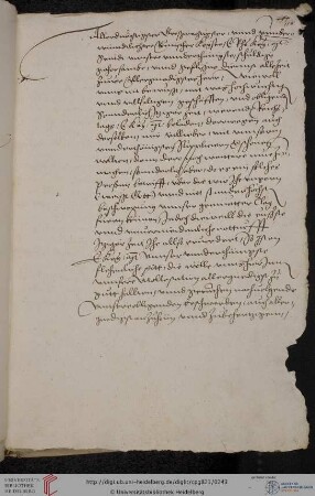 Supplikation Stadt Oppenheim gegen die Kurpfalz