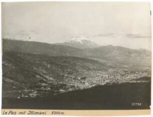La Paz mit Illimani