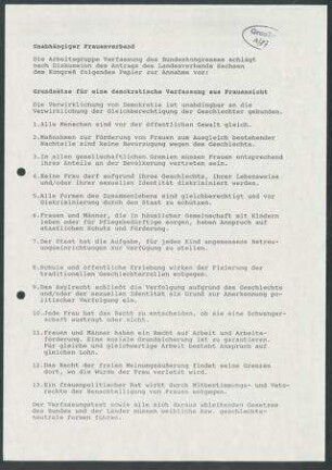 4. UFV-Kongress 30.10. - 1.11.1992 (2)