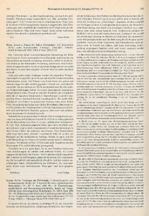 751-754 [Rezension] Kearns, Rollin, Vorfragen zur Christologie