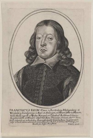 Bildnis des Franciscvs Egon von Furstenberg