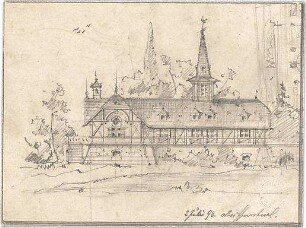 Reiffenstuel, Carl; Landhaus - Ansicht