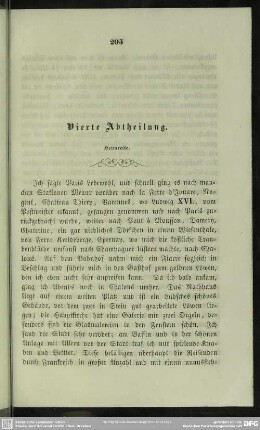 Vierte Abtheilung. Heimreise