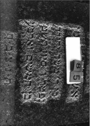 Grabstein 85 (Detailaufnahme 2)