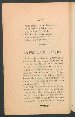 La familia de Enriquez
