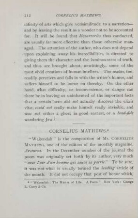 Cornelius Mathews