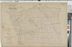 Büderich (Werl), Zusammenlegung Büderich, Bl.5 Brouillonkarte I Flur 5