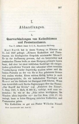 267-311 Querverbindungen von Katholizismus und Protestantismus