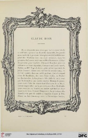 3. Pér. 22.1899: Claude Hoin