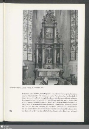 Sophienkirche. Altar von G. M. Nosseni. 1601