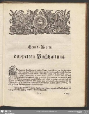 Grund-Regeln zur doppelten Buchhaltung