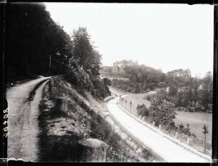 Schloß, Fernsicht, Foto: Schuster Juni 1913