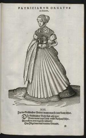 Patriciarum Ornatus in choraeis.