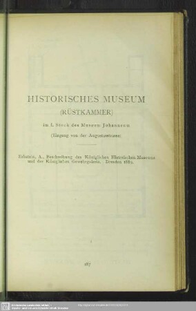 Historisches Museum (Rüstkammer) im I. Stock des Museum Johanneum