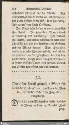 30. Durch die Kunst gemachte Wege für natürliche Feuchtigkeiten